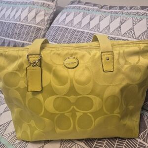 Coach Getaway Nylon Packable Weekender Tote Bag 2014